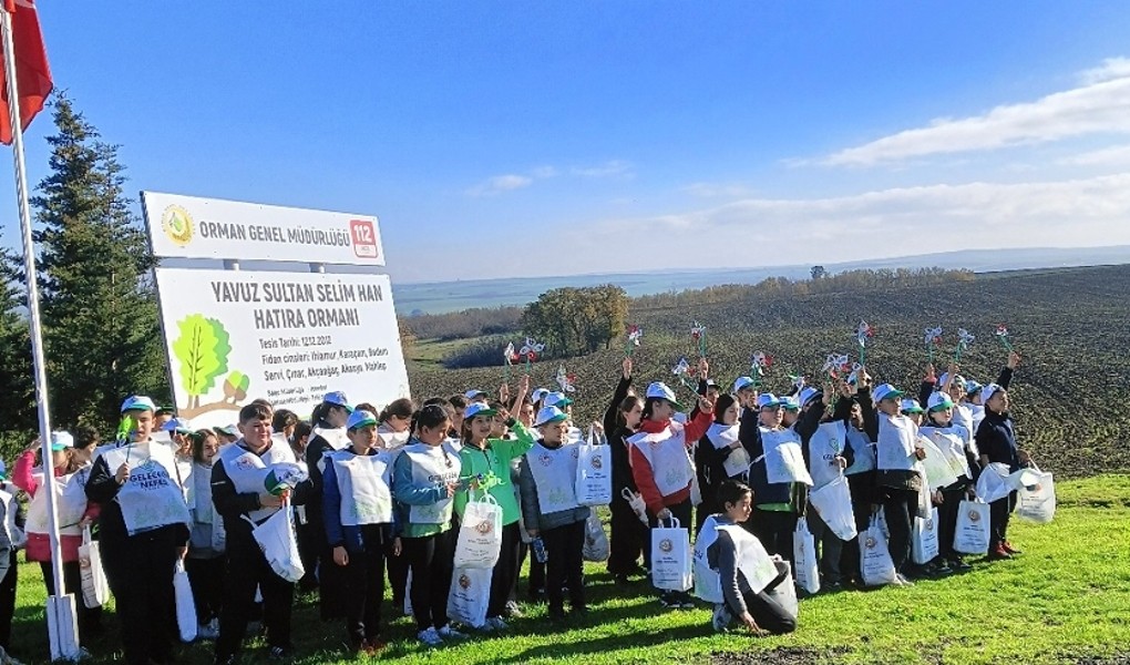TEKİRDAĞ’DA ÇOCUKLARA DOĞA BİLİNCİ AŞILAYAN ETKİNLİK