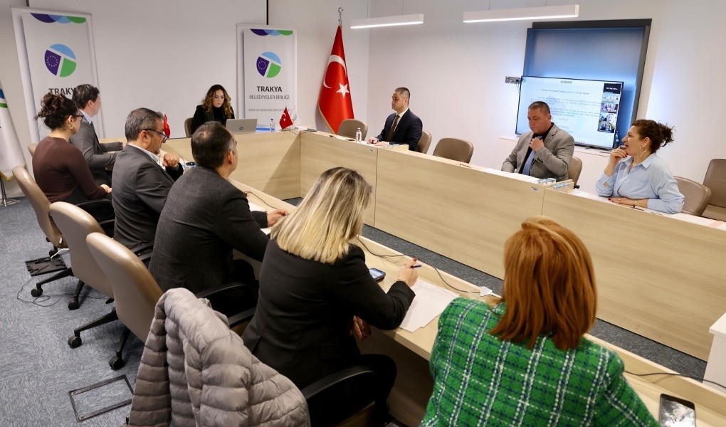 TRAKYA BELEDİYELER BİRLİĞİ ARALIK AYI ENCÜMEN TOPLANTISI GERÇEKLEŞTİRİLDİ