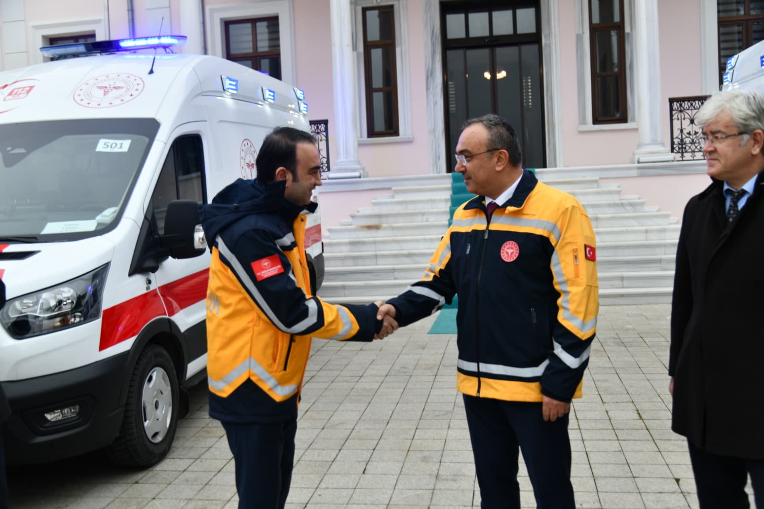 Ambulans Teslim Töreni Düzenlendi