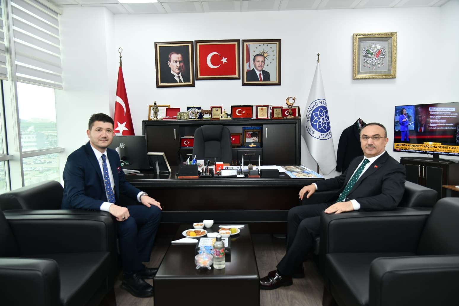 Vali Soytürk’ten Genel Sekreter Gökhan Saygı’ya İade-i Ziyarette Bulundu