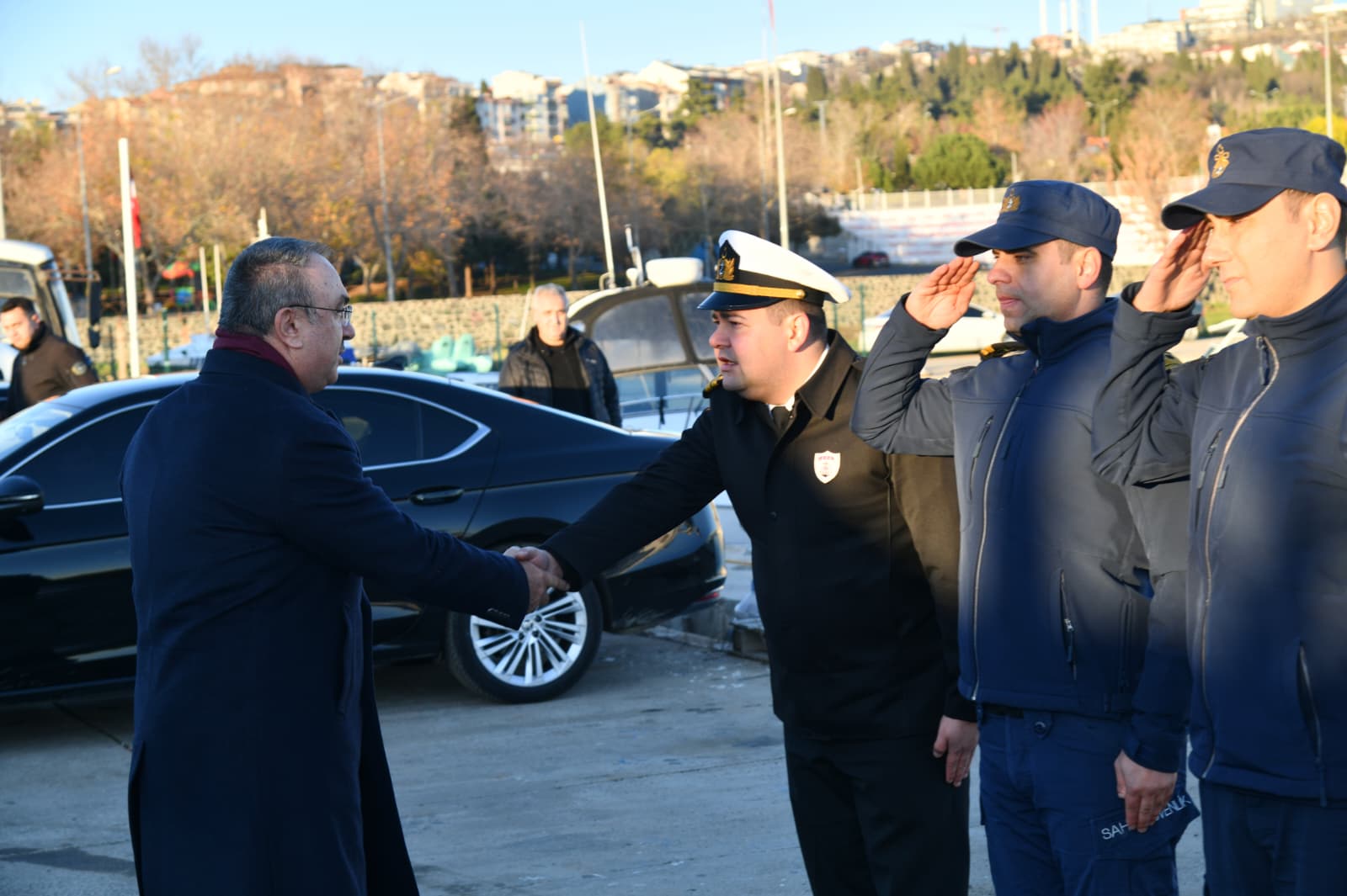 Vali Soytürk Sahil Güvenlik Karakol Komutanlığını Ziyaret Etti