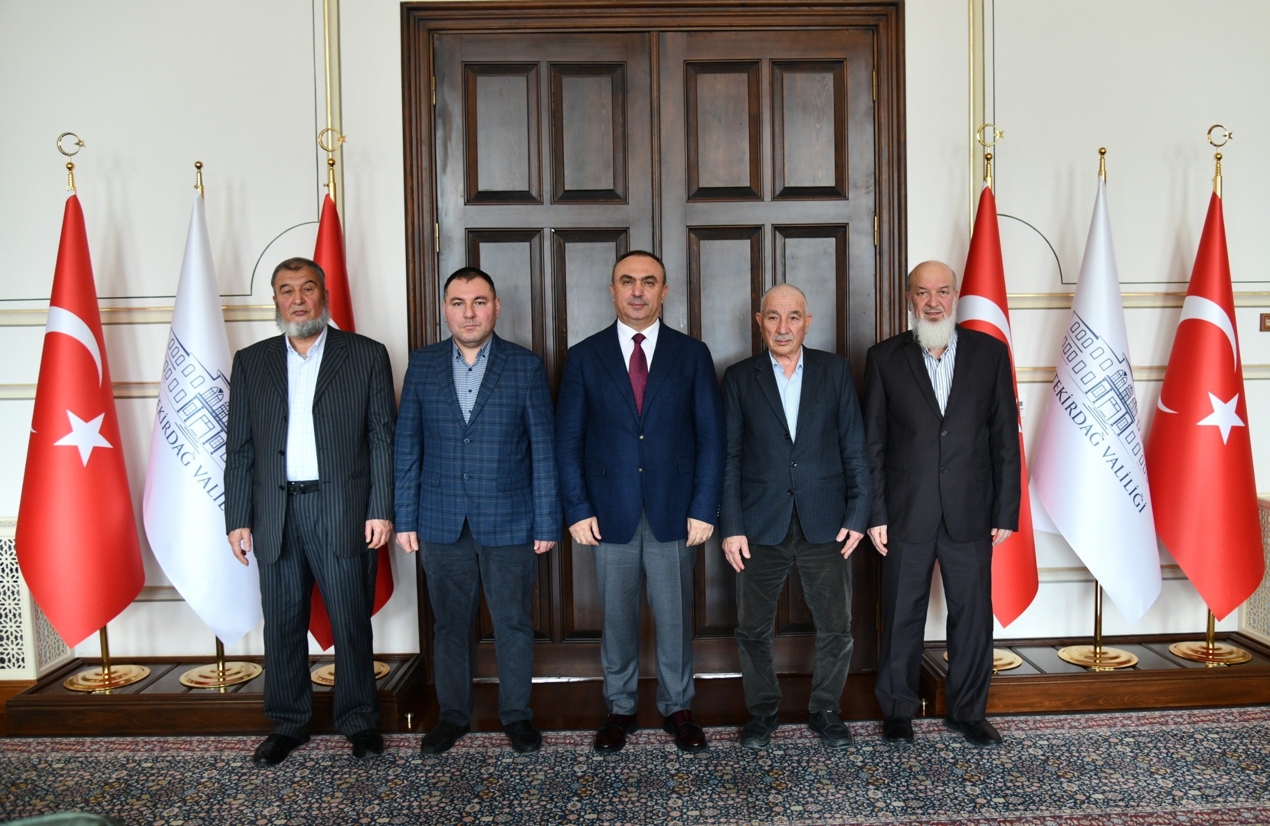 Birleşik Türkmenler Derneği Başkanı Pehlivan Vali Soytürk’ü Ziyaret Etti