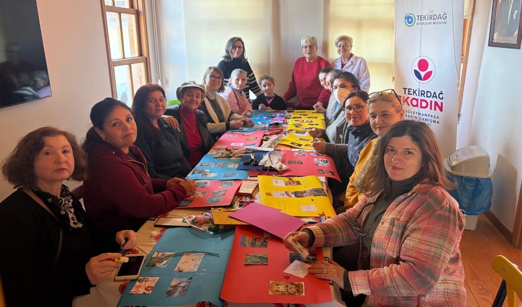 KADINLARA SANATLA FARKINDALIK ATÖLYESİ