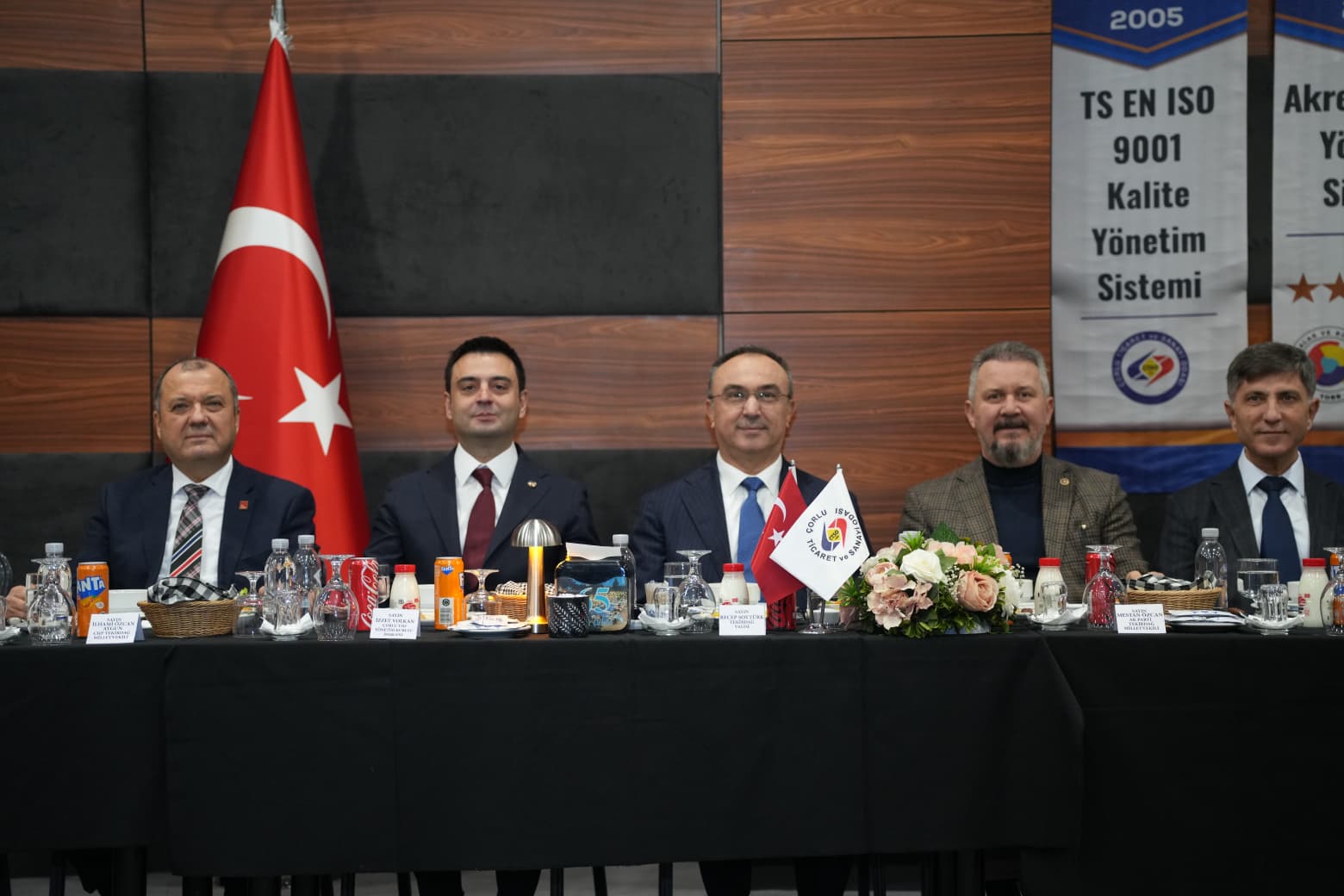 Vali Soytürk Çorlu Ticaret ve Sanayi Odasının İftarına Katıldı