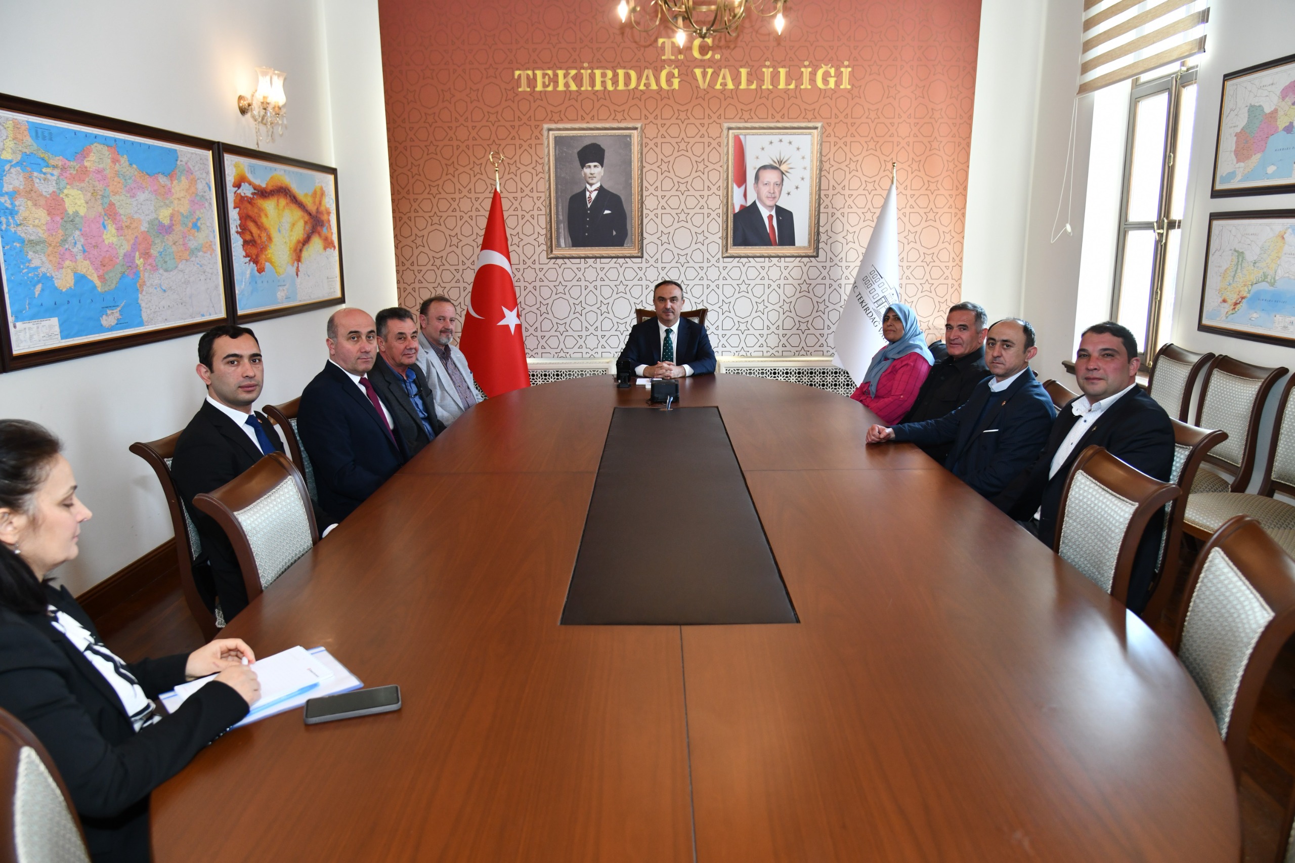 Vali Soytürk Muhtarlarla Biraraya Geldi