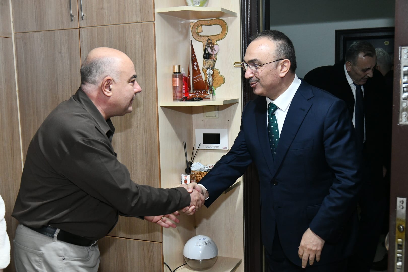 Vali Soytürk Ramazan Bayramı Münasebetiyle Gazimizi Ziyaret Etti