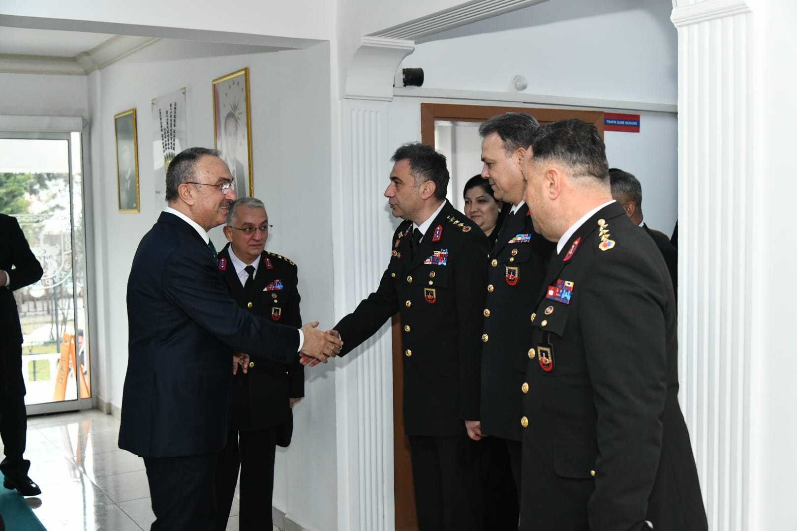 Vali Soytürk İl Jandarma Komutanlığı Personeli ile Bayramlaştı