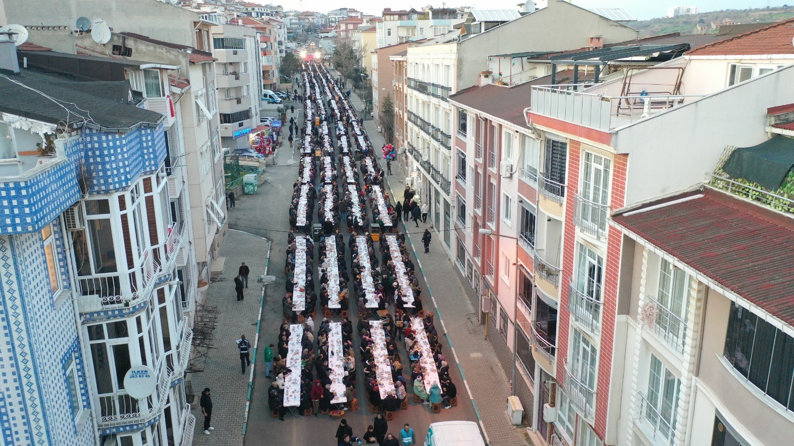 Ortacami Mahallesi Halk Sofrasına Yoğun İlgi