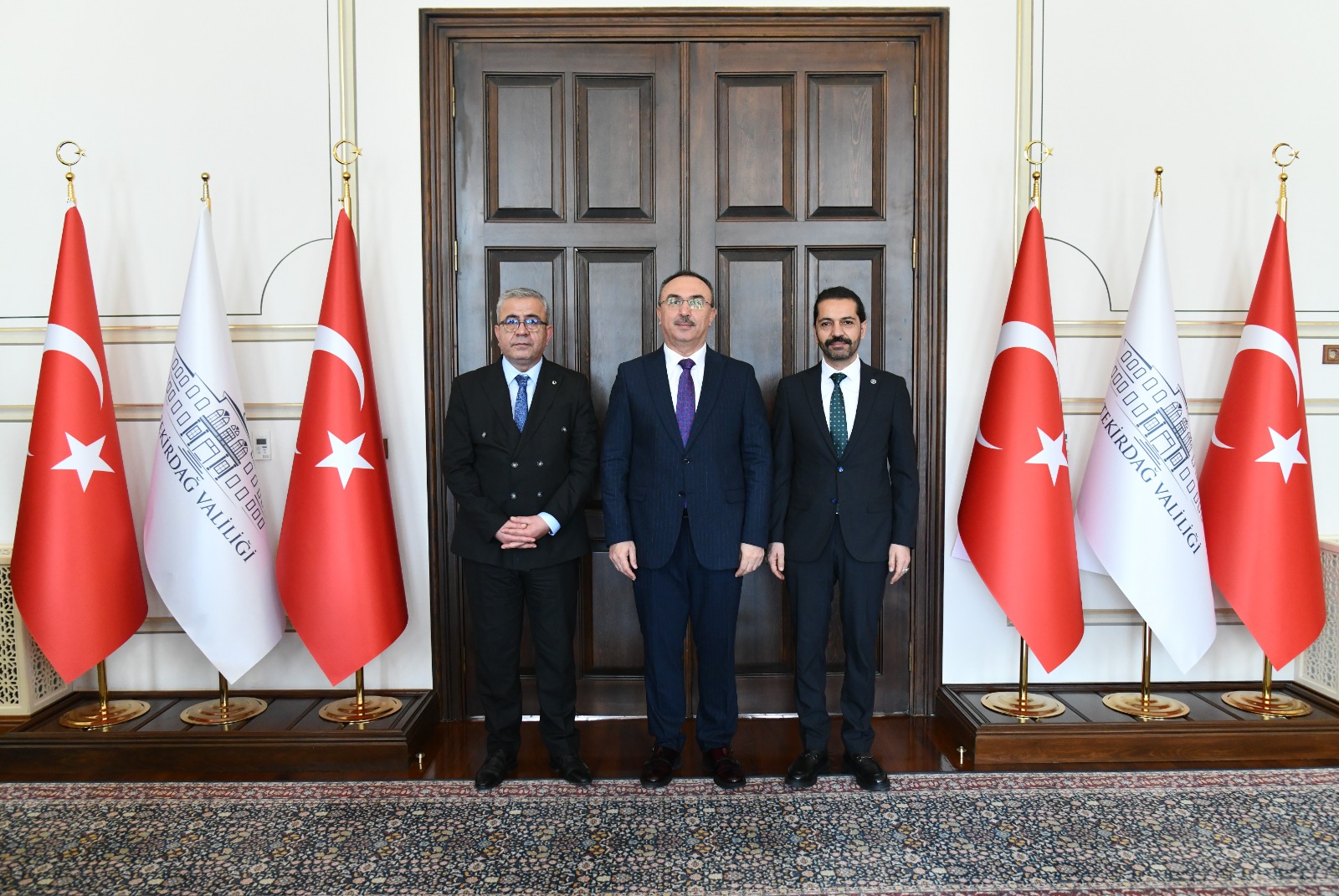 Türk Eğitim Sen Genel Başkan Yardımcıları Vali Soytürk’ü Ziyaret Etti