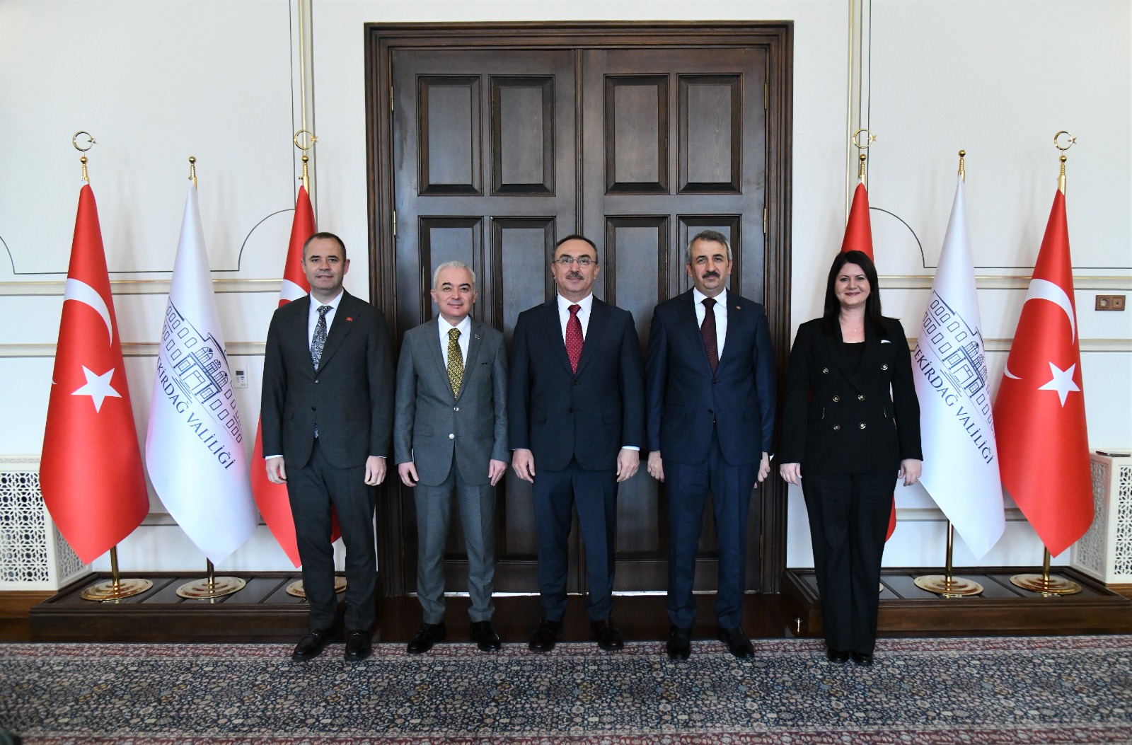 Trakya Kalkınma Ajansı Yönetim Kurulu Üyeleri Vali Soytürk’ü Ziyaret Etti