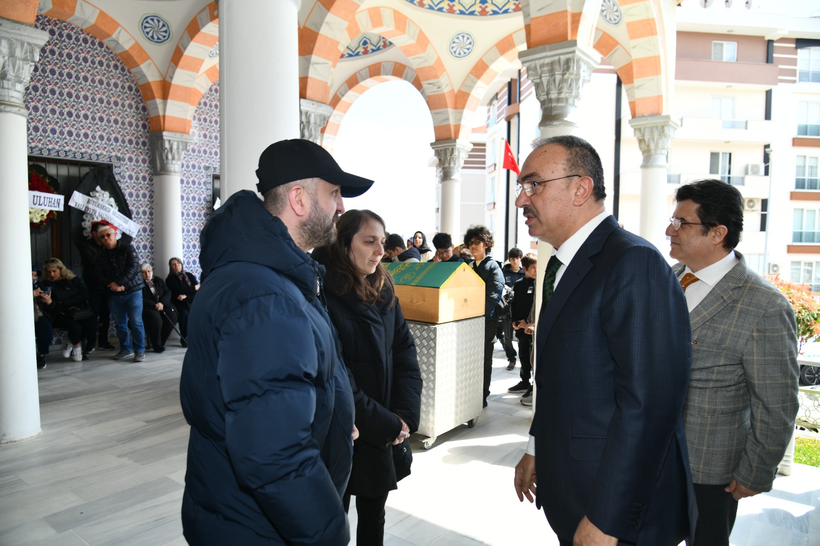 Vali Soytürk Vali Enver Salihoğlu Ortaokulu Öğrencisi Duman Nazlıgül’ün Cenaze Merasimine Katıldı