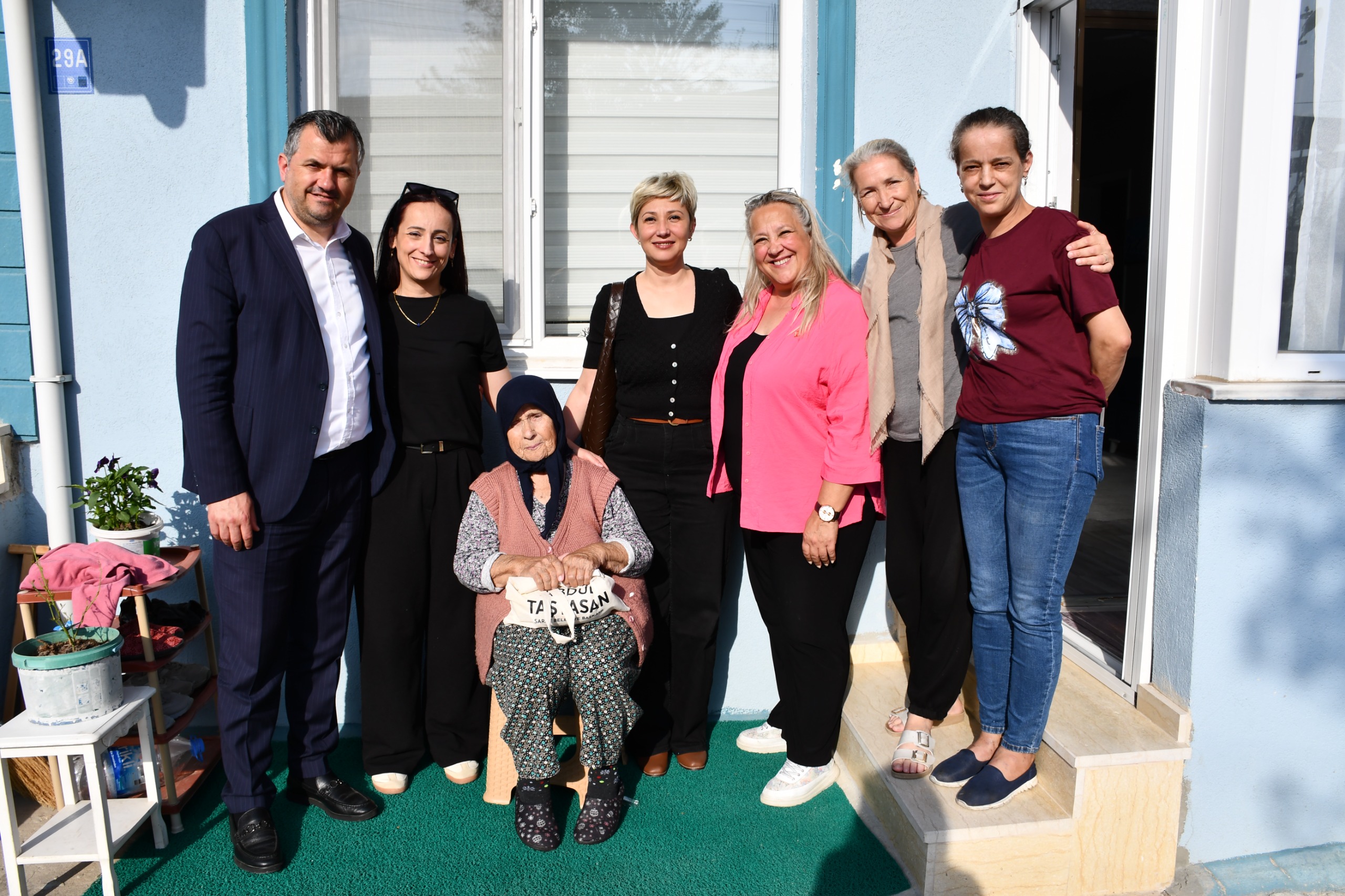 Başkan taşyasan’dan anneler günü ziyareti