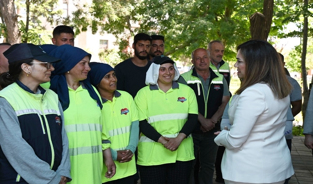 CANDAN BAŞKAN’DAN YOĞUN BAYRAM MESAİSİ