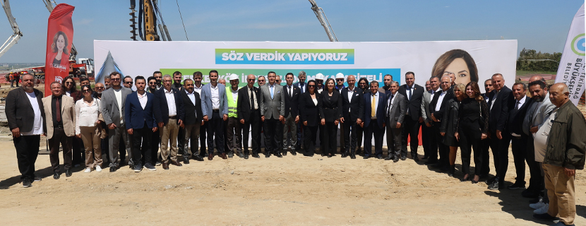 ÇERKEZKÖY’E GÜÇLÜ İÇMESUYU YATIRIMI: 7.500 METRE KÜP KAPASİTELİ İÇMESUYU DEPOSUNUN TEMELİ ATILDI