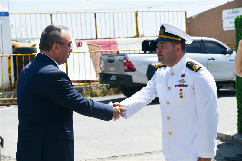 Vali Soytürk Süleymanpaşa Sahil Güvenlik Karakol Komutanlığı Personeli ile Bayramlaştı