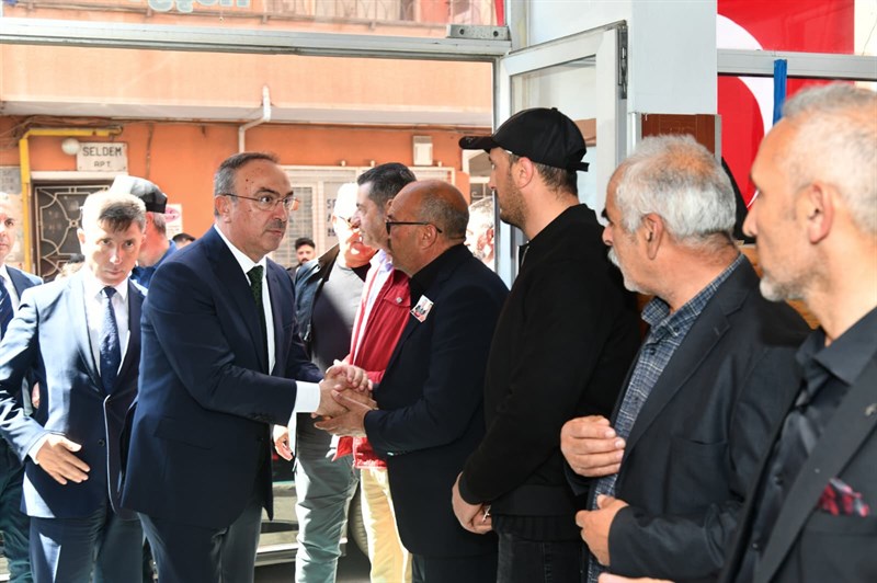 Vali Soytürk Tekirdağ Vanlılar İli ve İlçeleri Sosyal Yardımlaşma ve Dayanışma Derneği’ne Taziye Ziyaretinde Bulundu