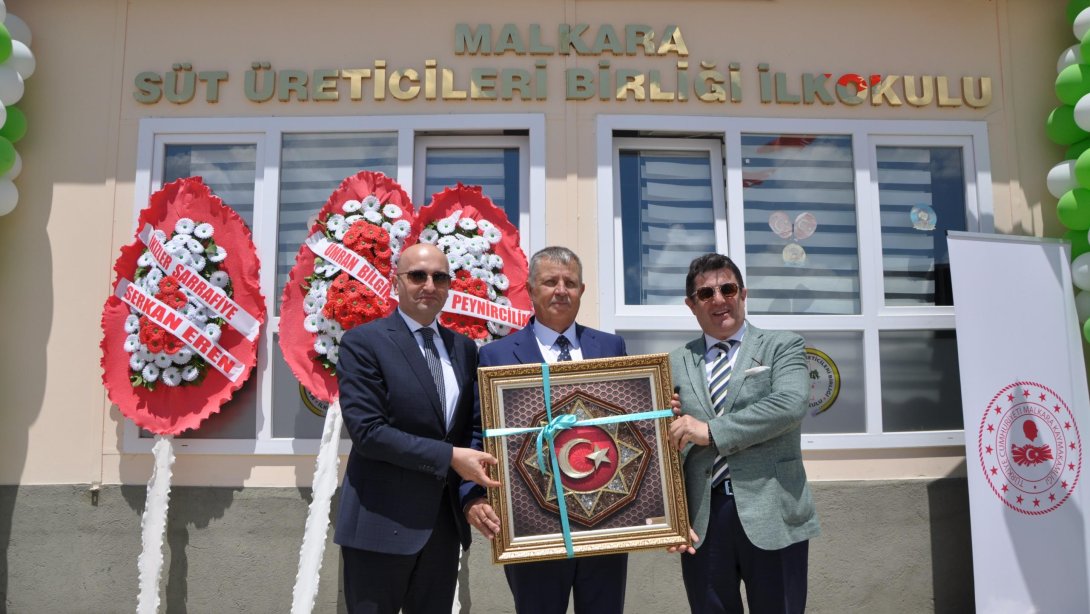 İl Millî Eğitim Müdürü Dr. Aziz Yeniyol, Malkara Süt Üreticileri Birliği İlkokulunun Yıl Sonu Programına Katıldı