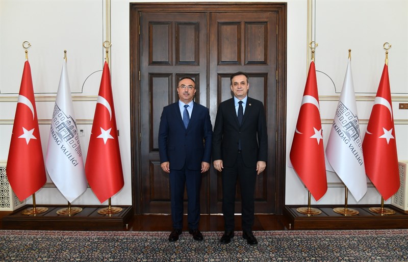 Kahramanmaraş Milletvekili Kurt Vali Soytürk’ü Ziyaret Etti