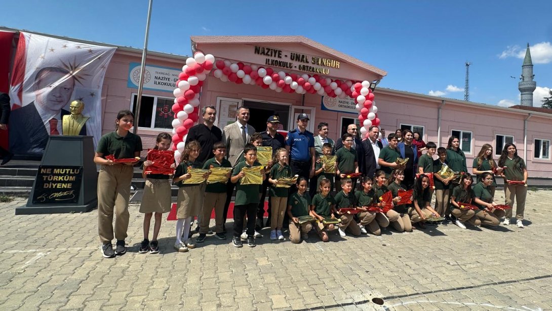 Naziye – Ünal Sungur İlkokulu ve Ortaokulu’na Anlamlı Ziyaret