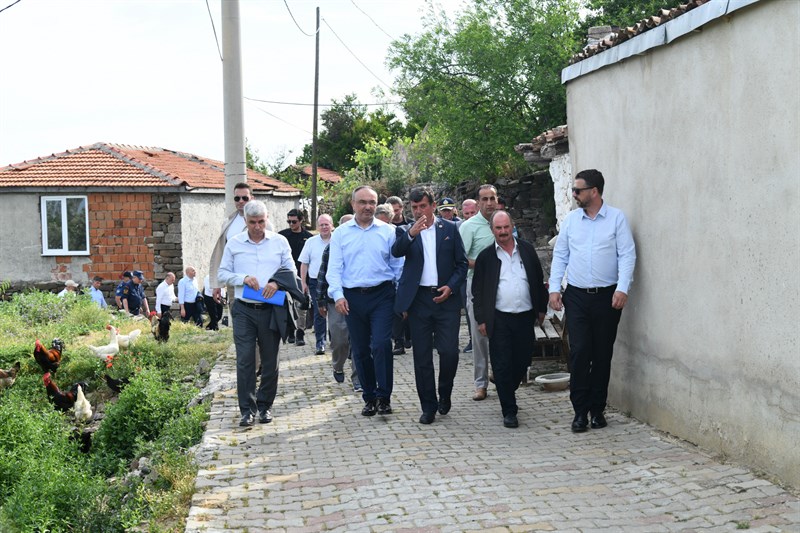 Tekirdağ valisi Sayın Recep Soytürk Güzelköy Mahallesi’ni Ziyaret Etti