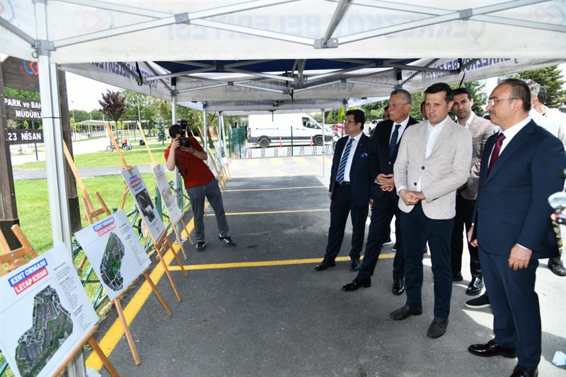 Vali Soytürk Kartaltepe Piknik ve Mesire Alanı ile Çerkezköy Kent Ormanı’nda İncelemelerde Bulundu