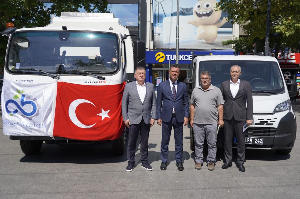Çorlu Belediyesi Hizmet Filosunu Güçlendirmeye Devam Ediyor