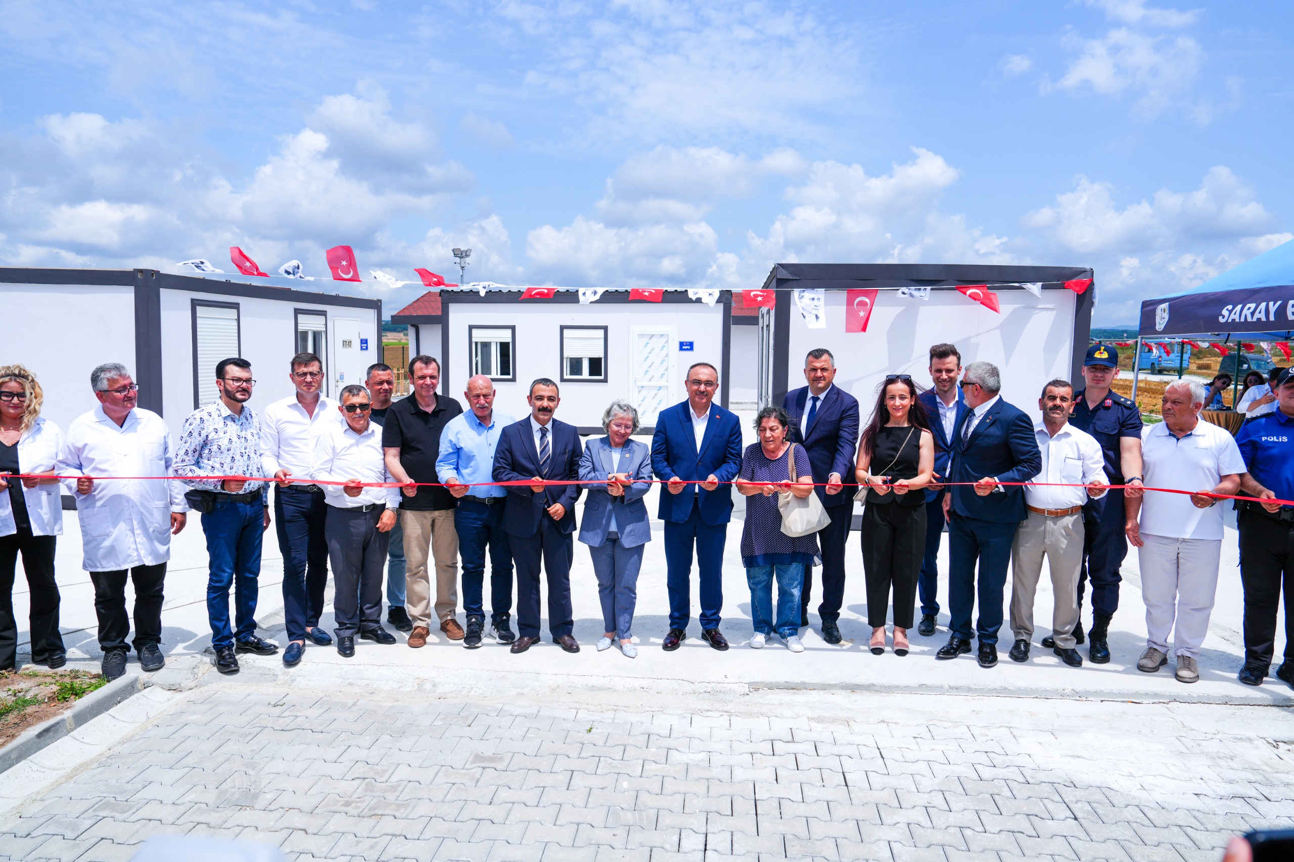 Saray belediyesi hayvan bakımevi ve rehabilitasyon merkezi hizmete açıldı