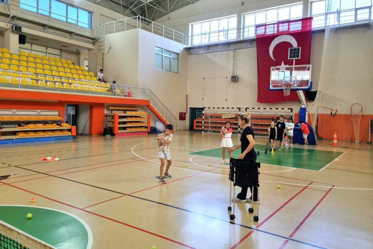 TEKİRDAĞ NKÜ’DE YAZ SPOR KURSLARI BAŞLADI