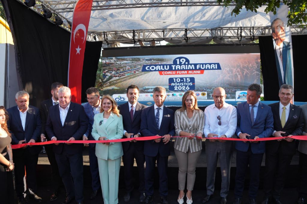 19. Çorlu Tarım Fuarı Kapılarını Açtı