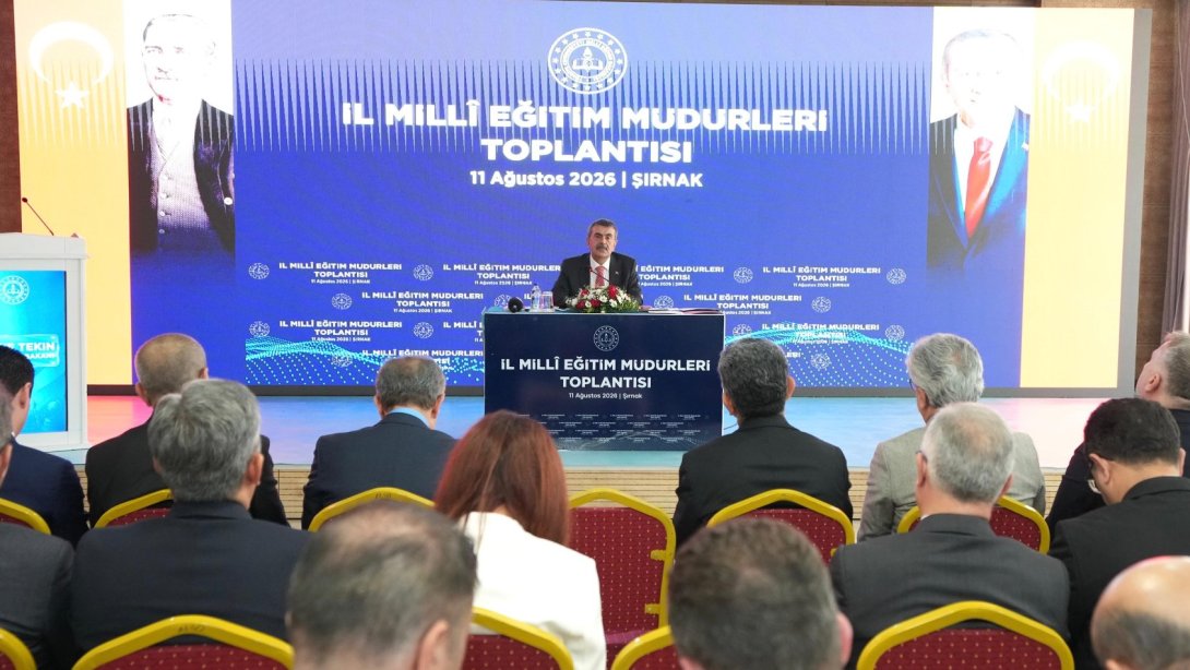 81 İlin Millî Eğitim Müdürü, Şırnak’ta Toplandı