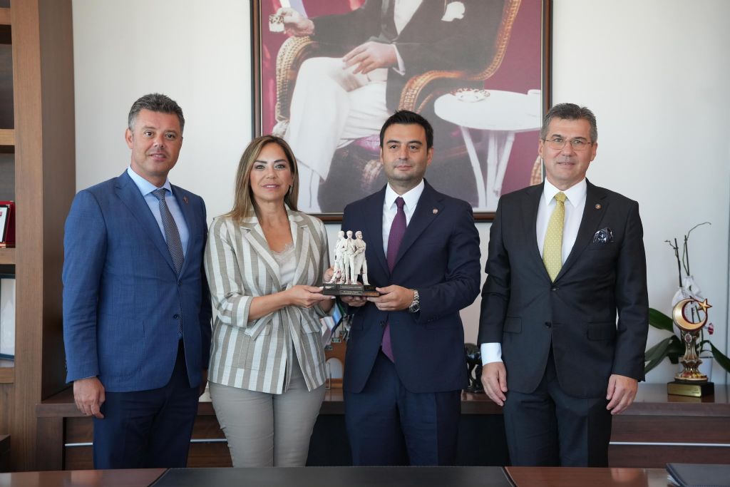 Başkan Sarıkurt ve Büyükşehir Belediye Başkanı Yüceer`den Çorlu TSO`ya Ziyaret