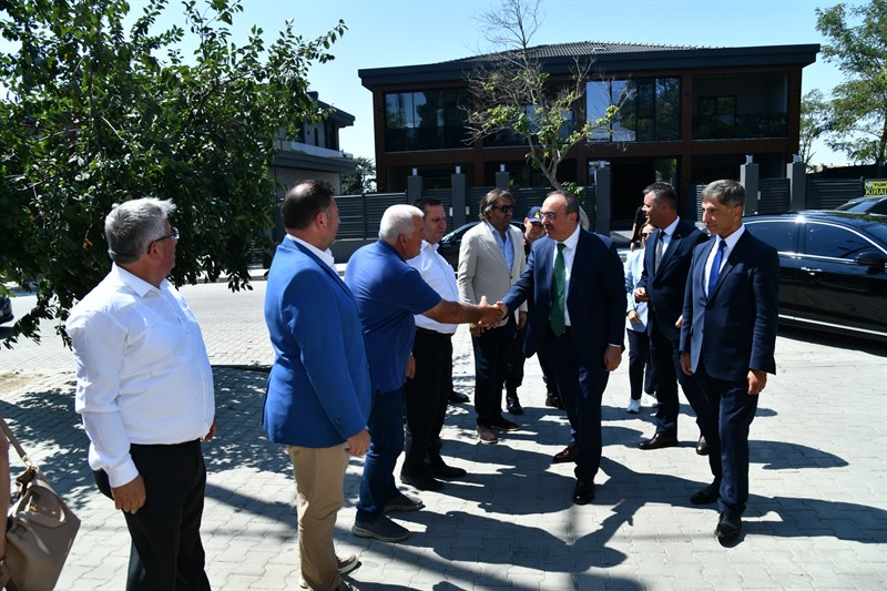 Çorlu İlçemizde Yaptırılacak Olan 16 Derslikli Ortaokulun Temeli Atıldı