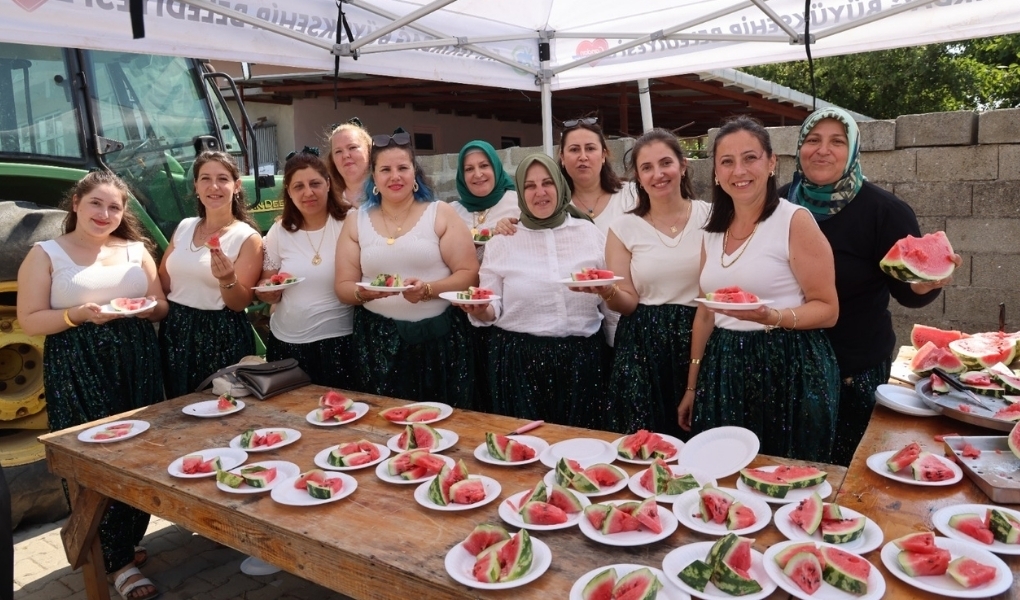 KURTDERE’DE KARPUZ TADINDA ŞENLİK