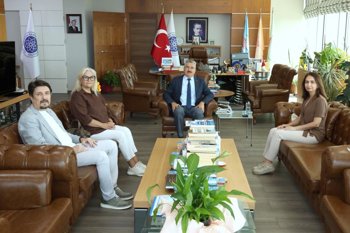 SANAYİ VE TEKNOLOJİ BAKANLIĞINDAN REKTÖRÜMÜZE ZİYARET