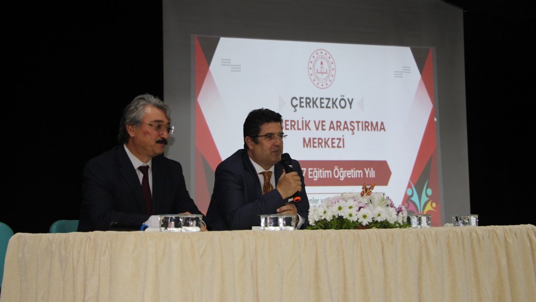 Çerkezköy RAM’da Rehber Öğretmenler ve Psikolojik Danışmanlar Sene Başı Toplantısı Gerçekleştirildi