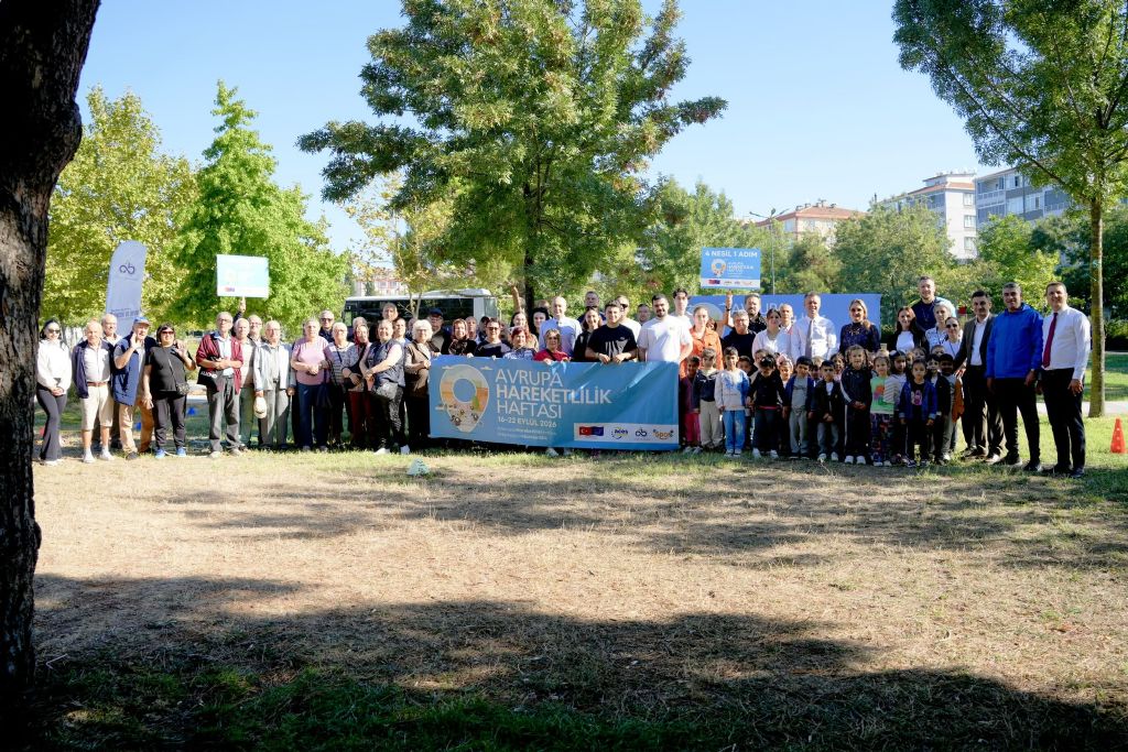 Çorlu`da Nesiller Cumhuriyet Parkı`nda Spor İçin Buluştu