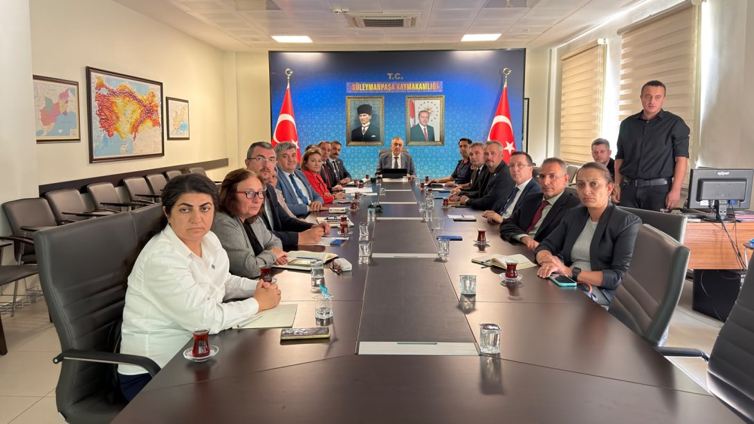 İlçe Güvenlik ve Koordinasyon Toplantısı..