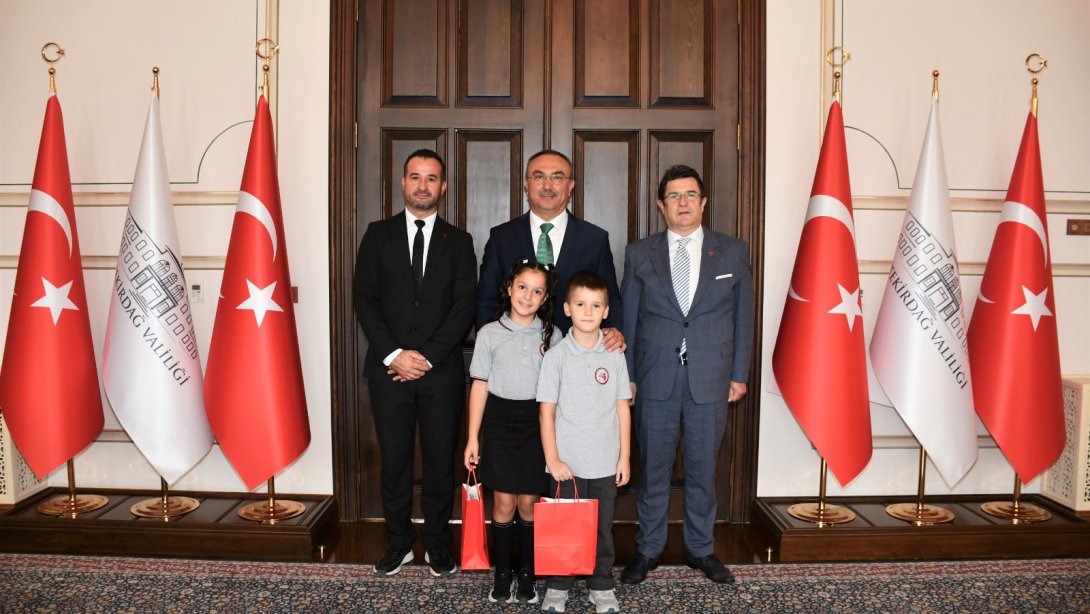 İlköğretim Haftası Kapsamında Sayın Tekirdağ valisi Recep Soytürk’e Ziyaret