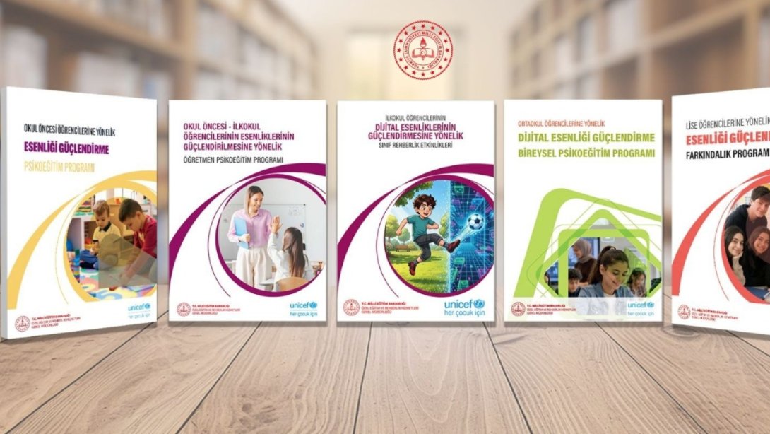 ÖĞRENCİLERİN ESENLİKLERİNİN GÜÇLENDİRİLMESİNE YÖNELİK GELİŞTİRİLEN İÇERİKLER YAYIMLANDI
