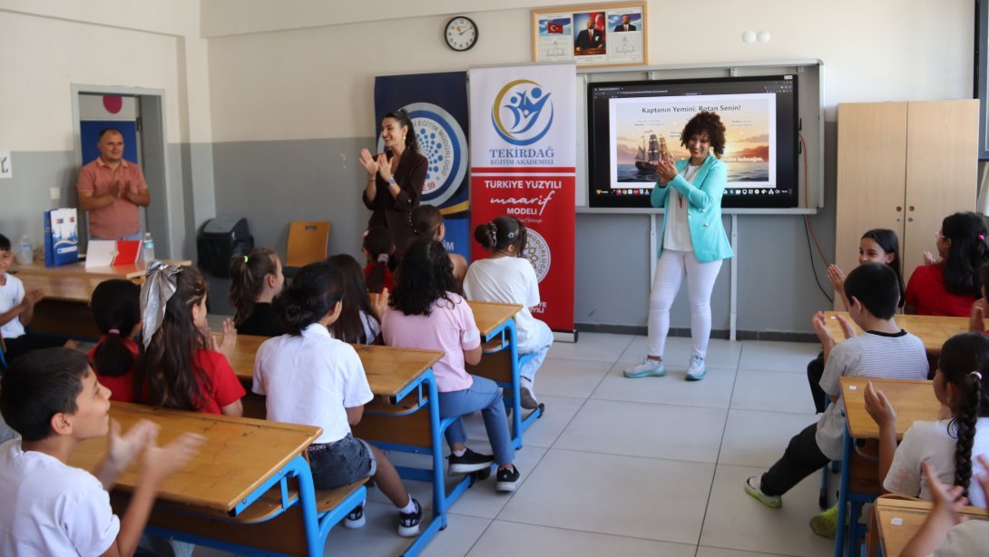 Tekirdağ Eğitim Akademisi Kapsamında “İlkokuldan Ortaokula: Yeni Bir Rotaya Başlamadan Önce” Atölyesi Gerçekleştirildi