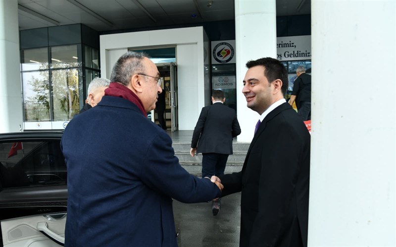 Vali Soytürk Çorlu TSO Başkanı Volkan’ı Ziyaret Etti